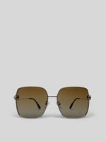 Очки BALENCIAGA с широкими прозрачными линзами