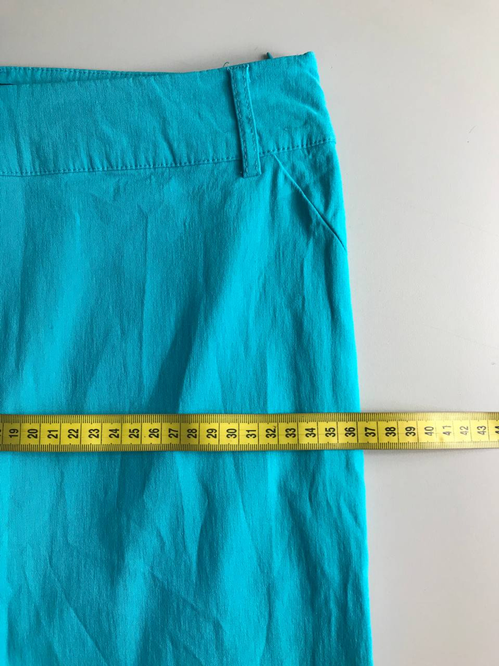 Юбка Oodji приятного оттенка, маркировка 34, визуально на 40 размер