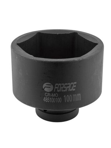 Головка ударная глубокая 100мм (6гр.) 1'' Forsage F-485100100