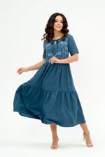 Платье Аврора (джинс) Serenada  (Акция)