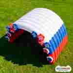 Мобильная надувная сцена «Россия в цвету», 6×4×4 м