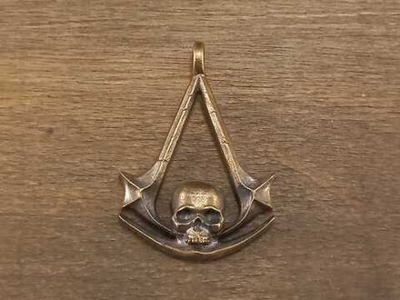 Подвеска. Аssassins creed. Вlack flag