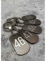 Номерки на ключи металлические 46-50