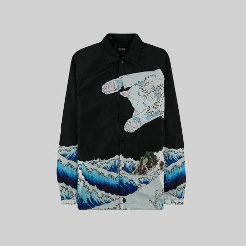 Куртка мужская Ripndip The Greatest Wave Coaches Jacket артикул:RND4512 - купить в магазине Дайс