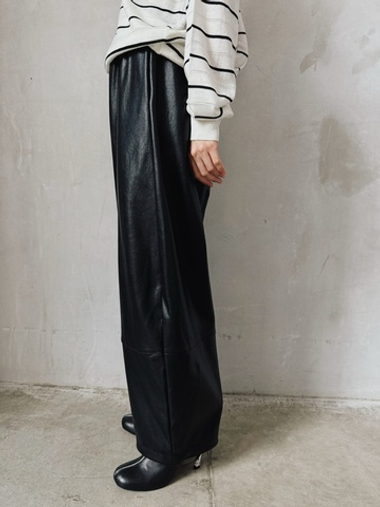 Брюки из экокожи JOUL