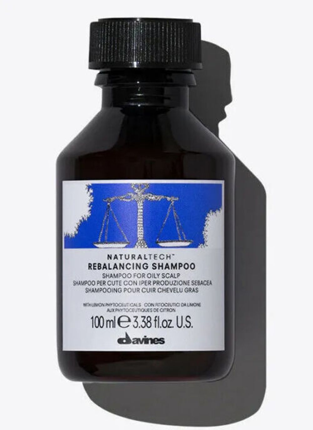 Балансирующий шампунь DAVINES NaturalTech Rebalancing Shampoo 100 мл