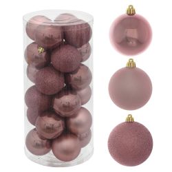 GAEM Набор из 24шт Украшение новогоднее "Шар", D 6 см, L6 W6 H7 см