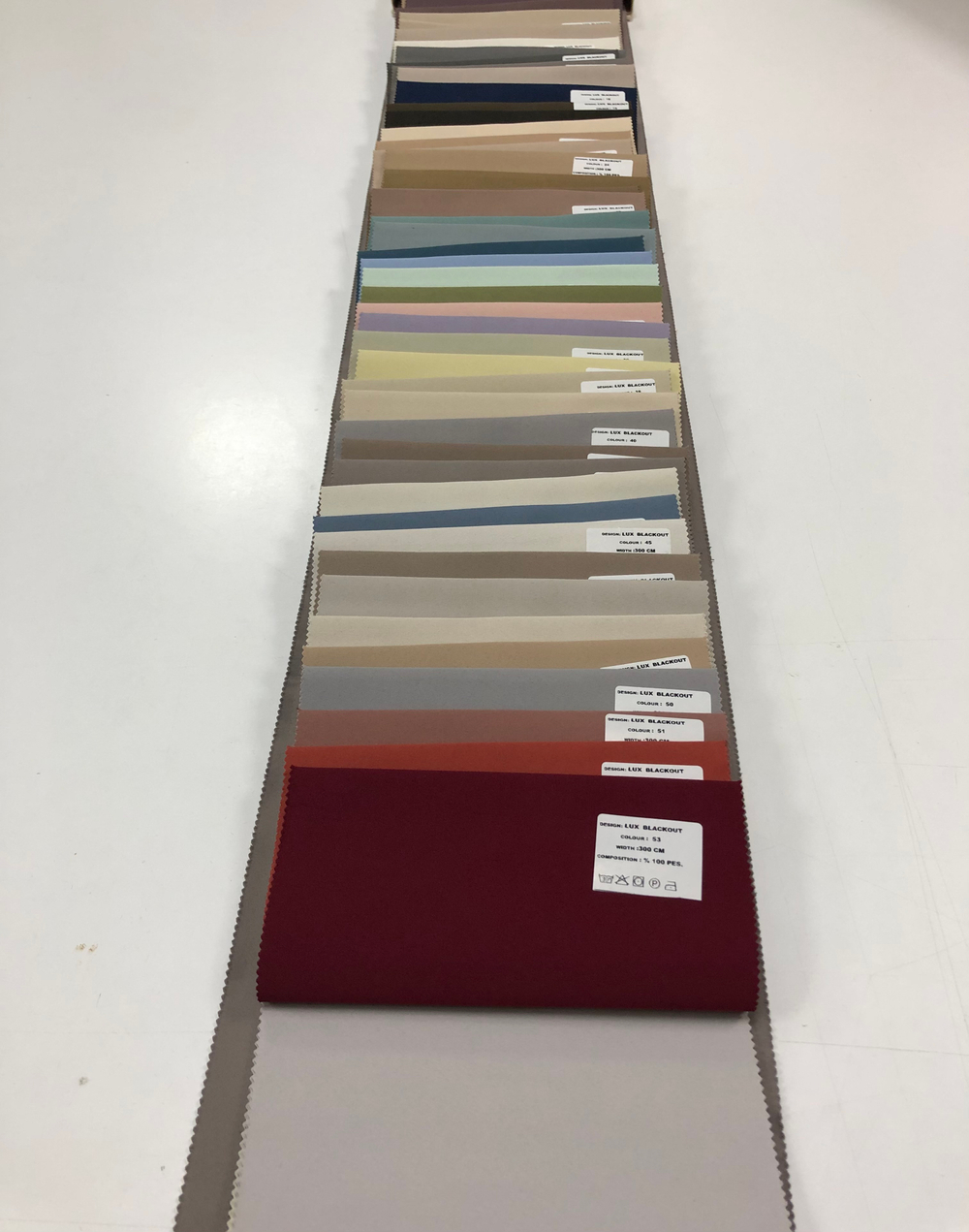 Портьерная ткань blackout двусторонний Aisa арт. Lux blackout (высота 300 см, Турция)