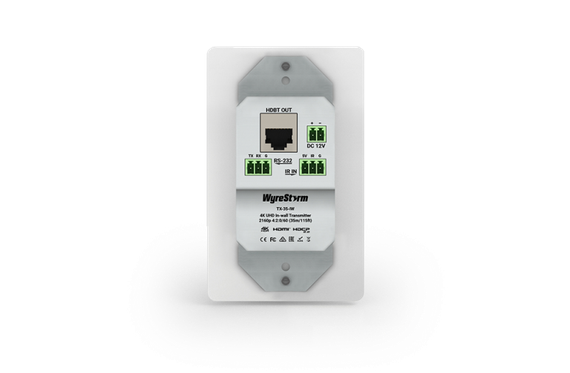 Wyrestorm TX-35-IW - 4K UHD HDBaseT встраиваемый в стену передатчик (4K: до 35 м | 1080p: до 70 м)