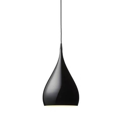 Pendant design lamp  Spinning BH1 by Benjamin Hubert (Black)