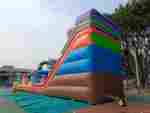 Надувная водная горка «Карамелька», 18*4,8*7,5 м