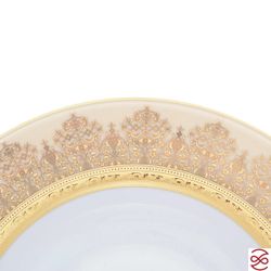Набор глубоких тарелок Falkenporzellan Constanza Marakesh Cream Gold 22.5 см (6шт)