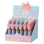 Ручка шариковая, автоматическая, Jiandan, синие чернила, с насадкой, серия "КУКЛА", 36 шт