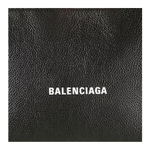 Balenciaga Logo Cash Pouch Black