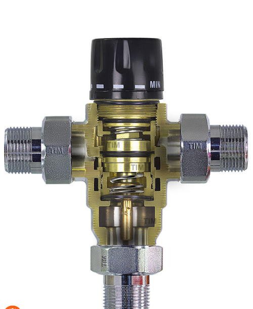 Термосмеситель 1" 38-60*C TIM (BL8804)
