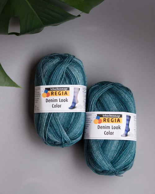 -50% Regia Denim Look Color 4-ply 100g