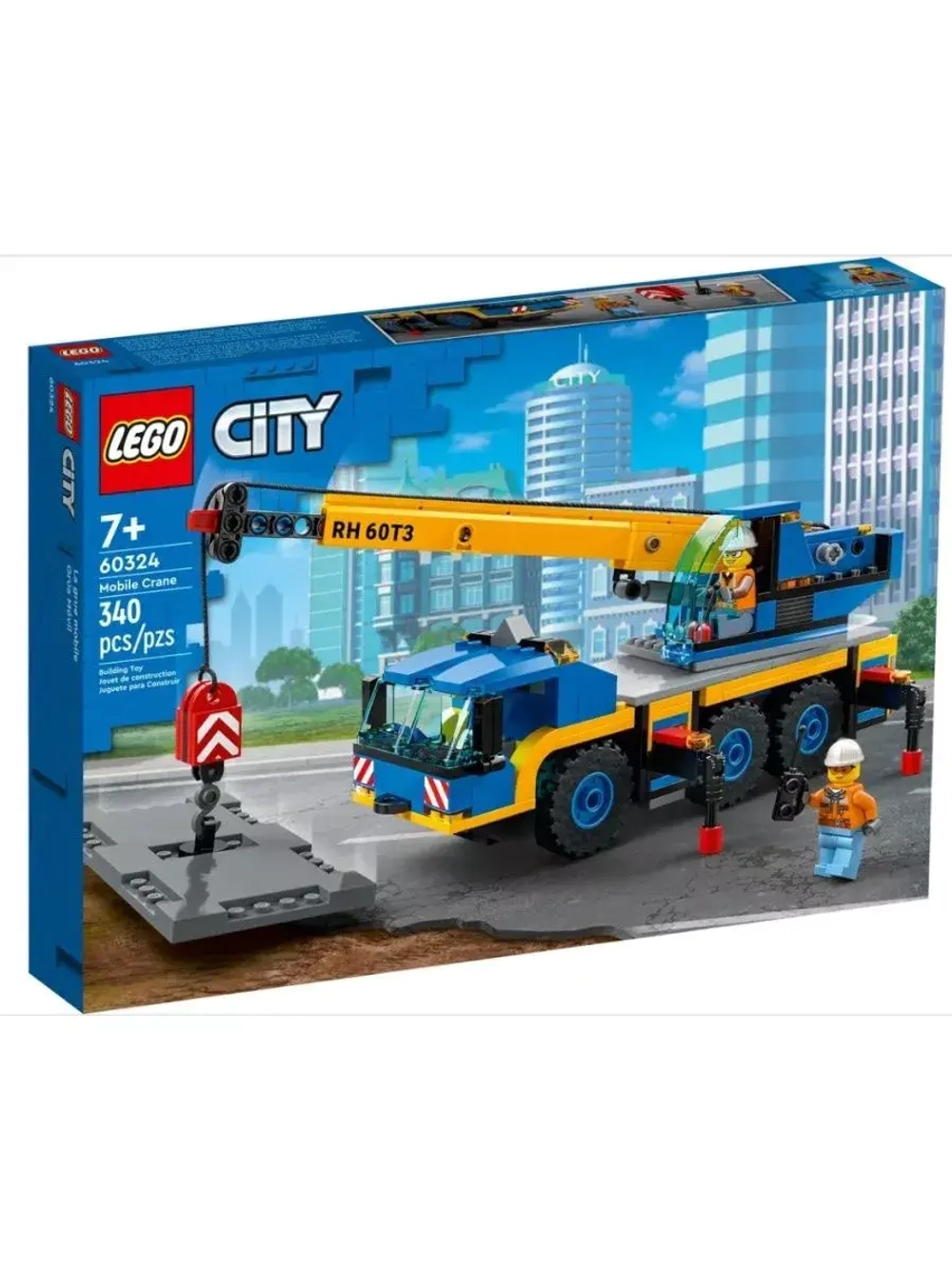 Лего Сити Город 60324 Мобильный кран Lego City