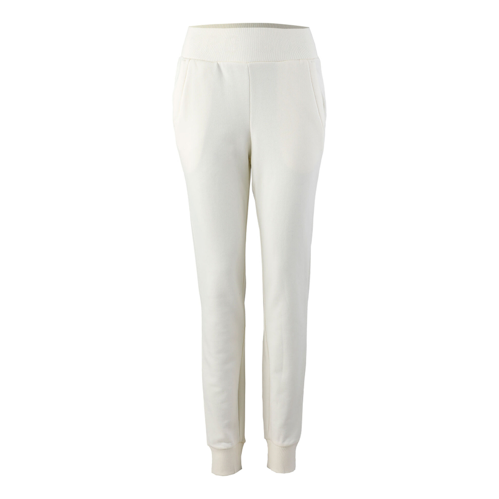 Женские теннисные брюки Björn Borg STHLM High Waist Sweat Training Pants Women - Cream