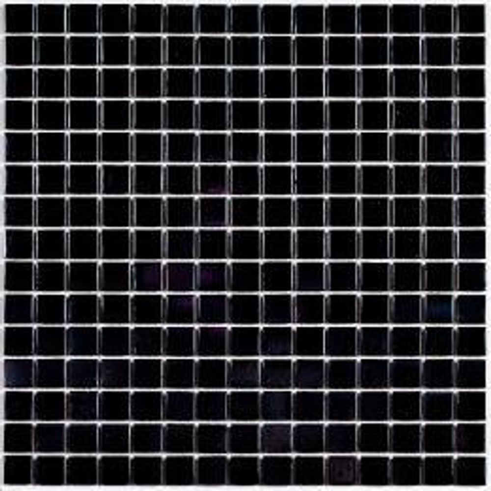 Bonaparte Мозаика стеклянная Black Light (на сетке 327*327мм, чип 4*20*20мм)