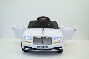 Детский электромобиль River Toys RollsRoyce C333CC белый