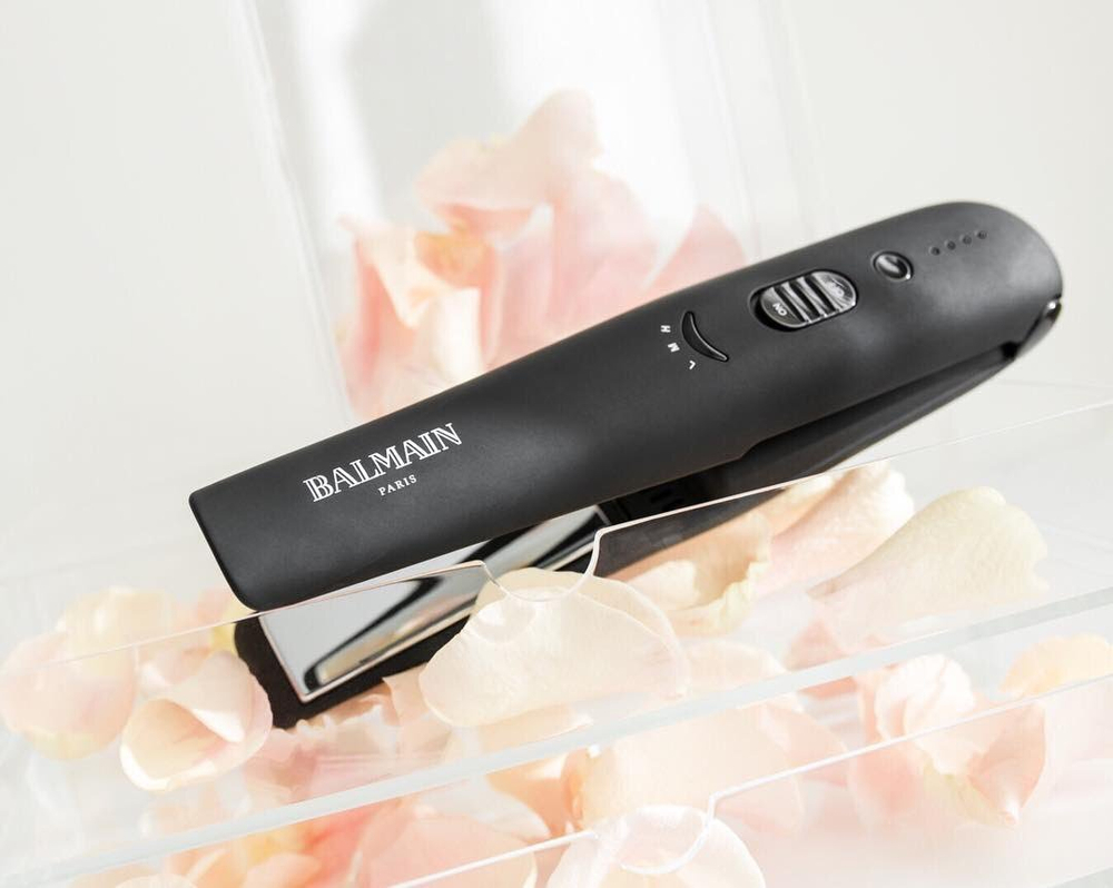 Balmain Hair Couture Утюжок для волос беспроводной титановый Профессиональный Universal Cordiess Straightener