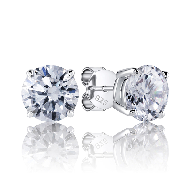 Пусеты один циркон