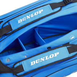 Сумка теннисная Dunlop D SAC FX PSA 12 RKT Termo - black/blue