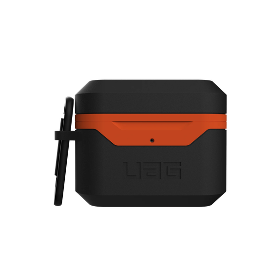 UAG Standard Issue Hard Case 001 for AirPods Pro 1 & 2 Black / Orange (Чёрный / Оранжевый)10243F114097