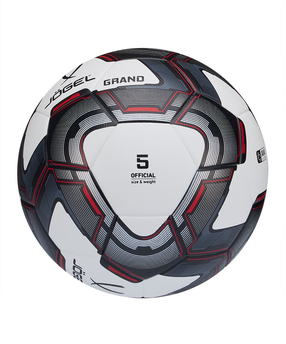 Мяч футбольный Grand №5, белый