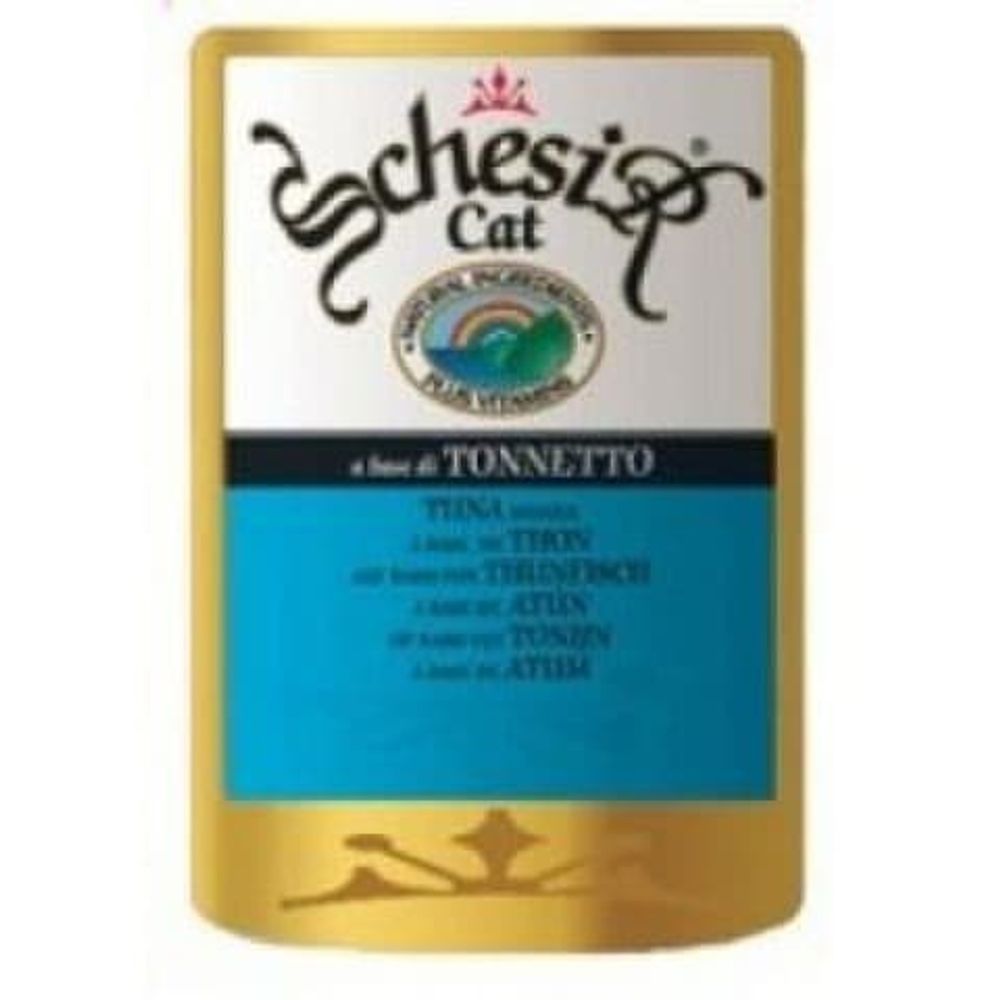 "Schesir" консервы для кошек ТУНЕЦ 100гр "Schesir" консервы для кошек ТУНЕЦ 100гр