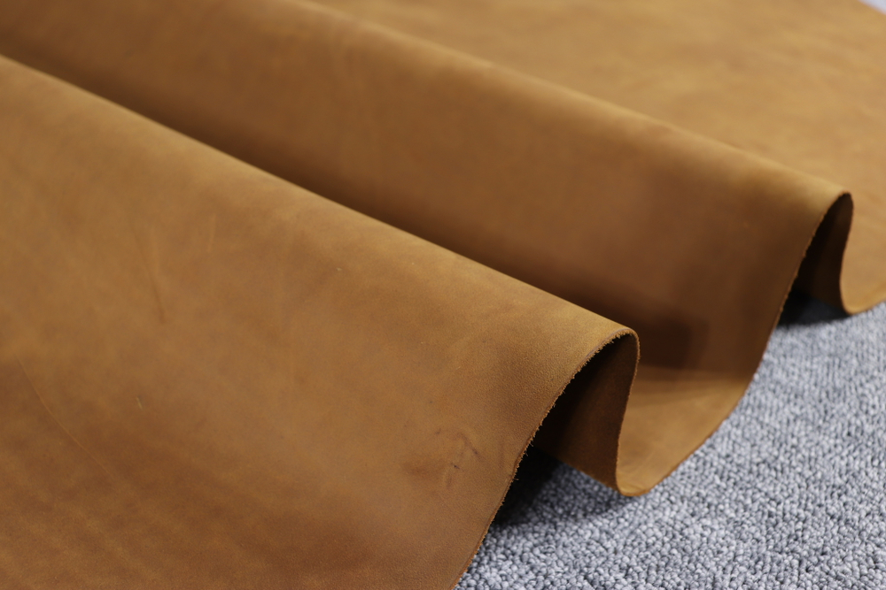 1,3-1,5 Кожа галантерейная Крейзи Хорс Песочная