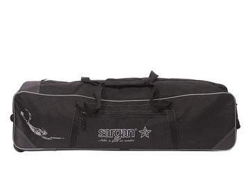 Сумка на 2-х колесах Sargan Печора черная 80 л для подводного охотника
