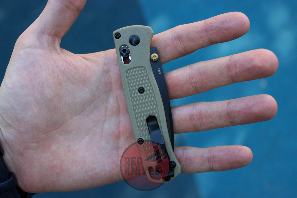 Нож Benchmade 535 Bugout OD Нейлон А+++ - черный клинок BM535ODBK