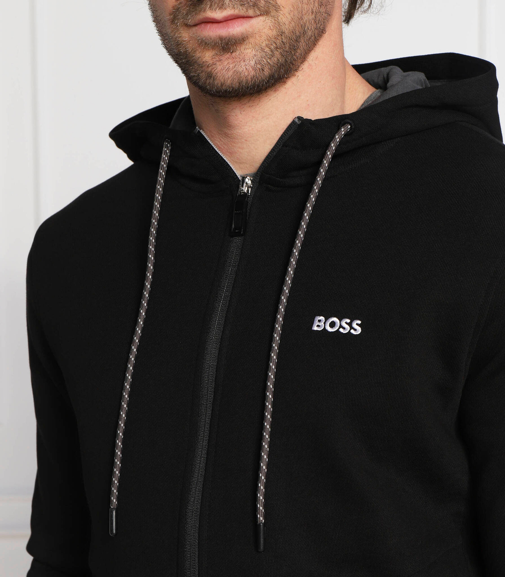 Худи saggy BOSS GREEN - черный(50483240)