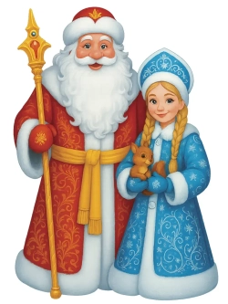 Наклейки новогодние