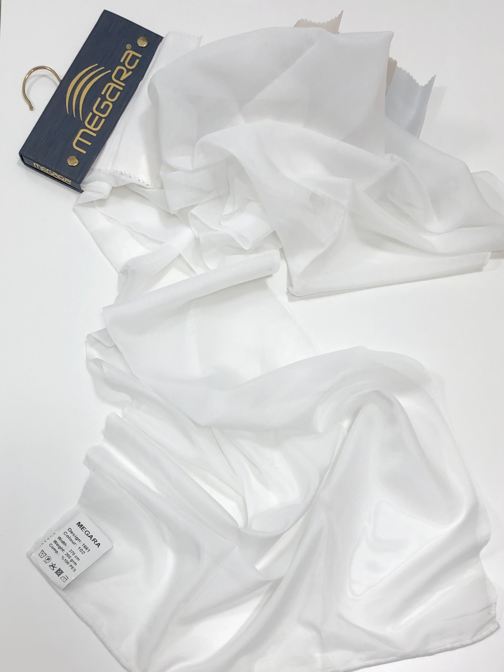 Тюль Megara арт. 1661 (высота 370 см, Турция)