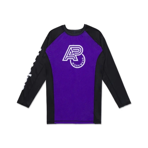 Рашгард Albino & Preto LS RANKED фиолетовый