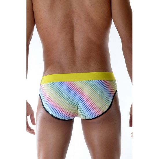 Мужские трусы слипы разноцветные Don Moris DM111828
