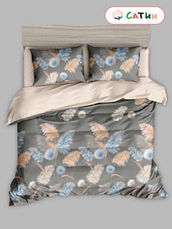 Простынь сатин Milky Garden "Peloso (компаньон)" 240x215 см