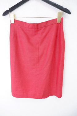 Костюм юбочный из хлопка и льна 44 размер