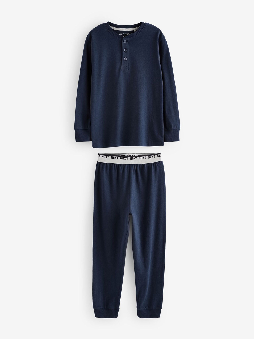 Пижама для мальчика Next B85-542, 2 шт., Серый, Темно-синий