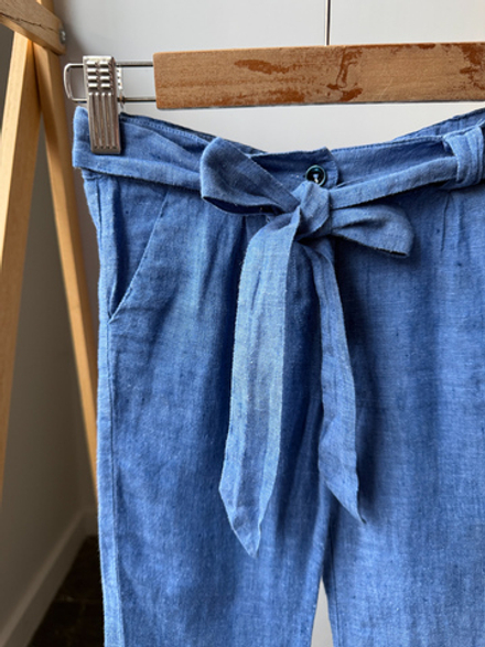 Льняные брюки Colletto Bianco, 92