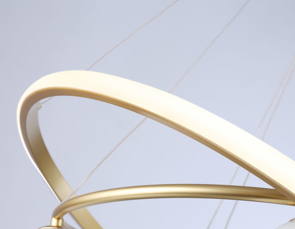 Ambrella Подвесной светодиодный светильник со сменной лампой и с пультом управления LineTech FL66324