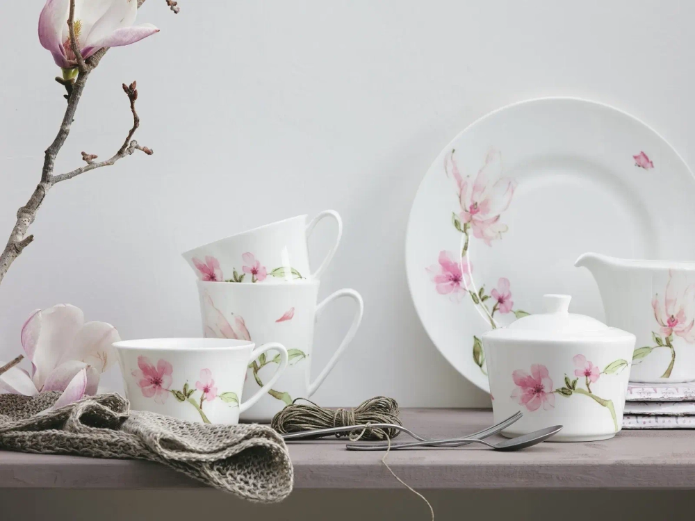 Rosenthal Соусник Jade Magnolia с блюдцем 450 мл