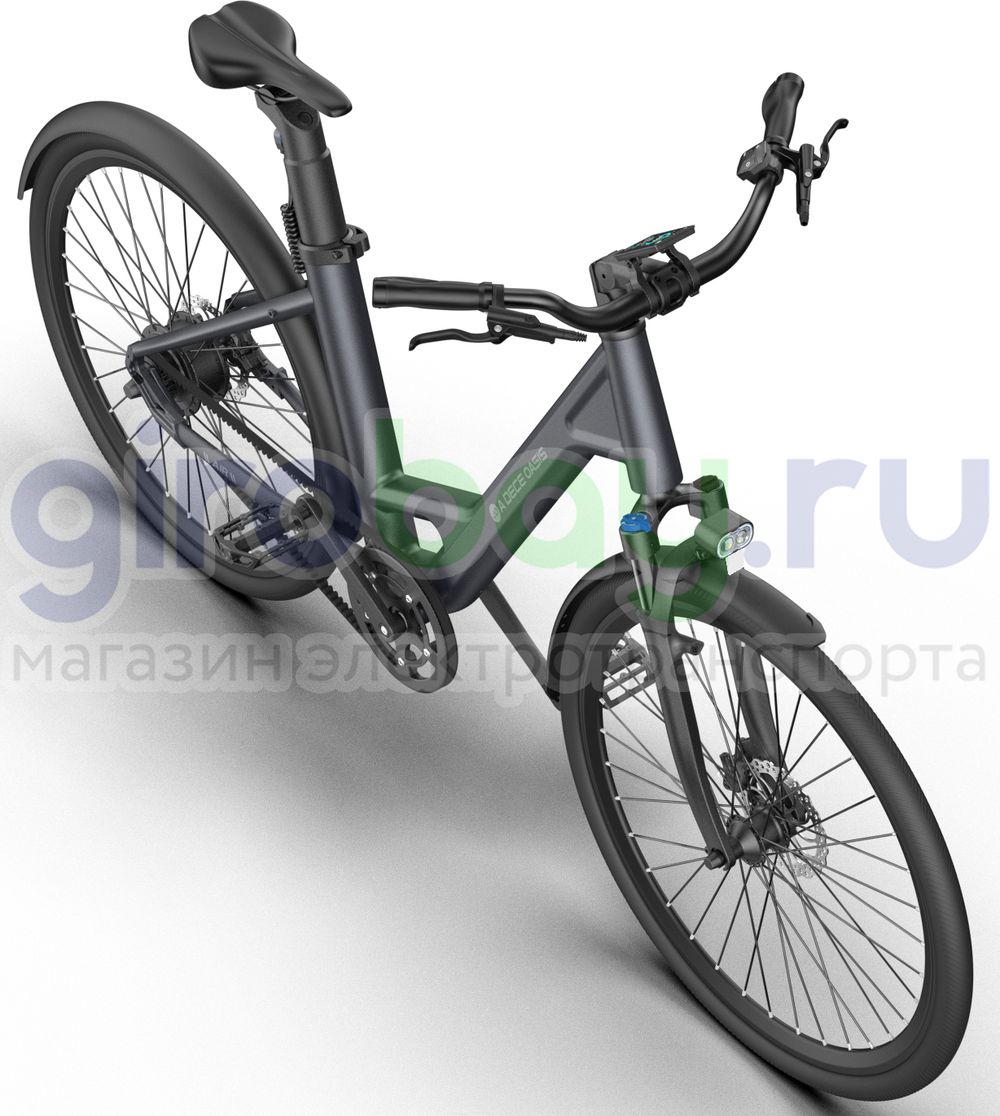 Электровелосипед ADO A28 AIR (36V/9,6Ah) - Серый фото №5