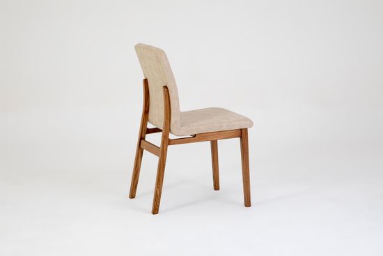 Стул Франк (дуб/тон 004 светлый дуб с коричневой патиной/ткань 3-100 C Oxford 100)