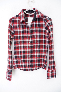 Рубашка в клетку  на 11-14 лет