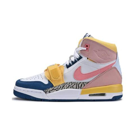 Кроссовки Air Jordan Legacy 312 GS White Coral French Blue