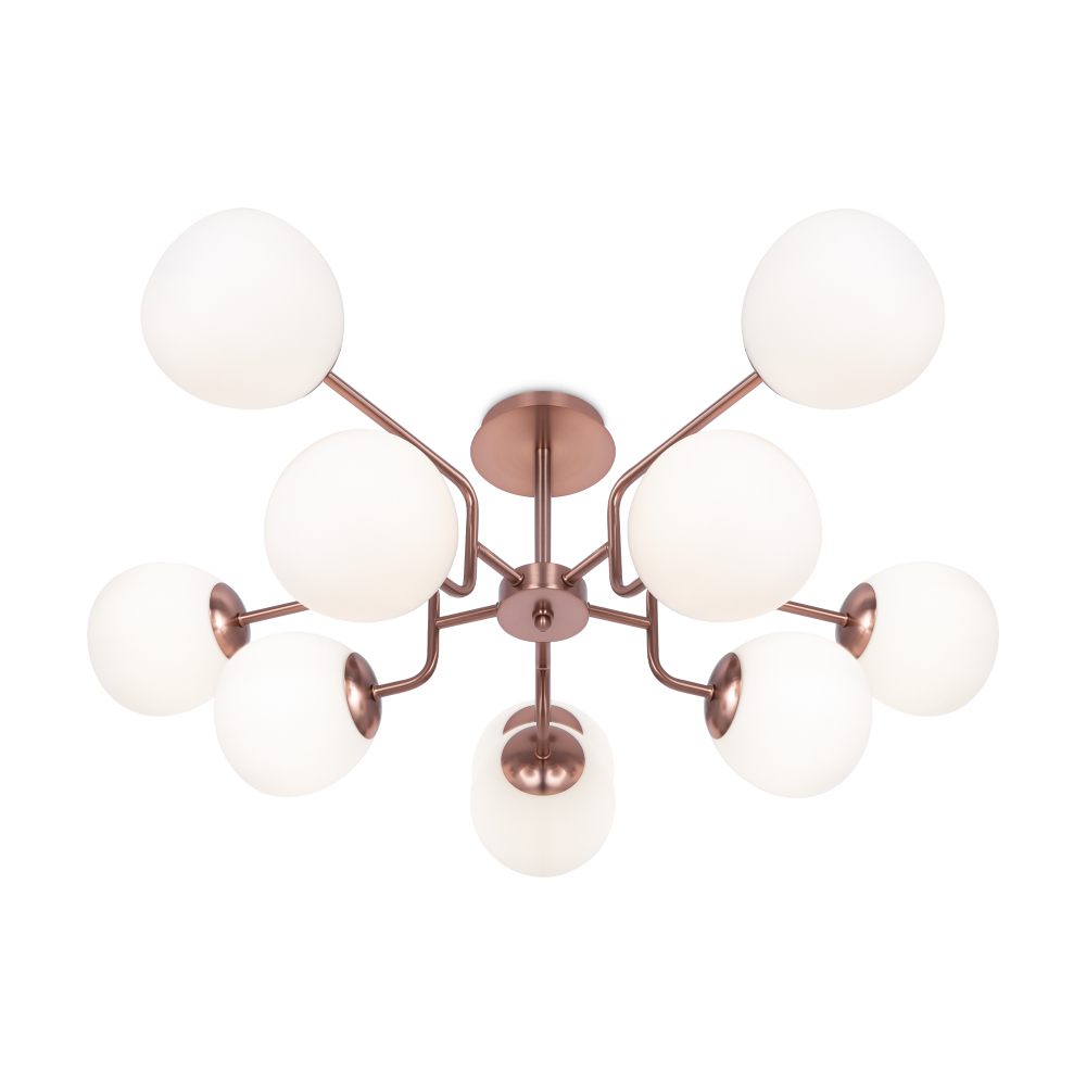 Люстра на штанге Maytoni Erich MOD221PL-10G