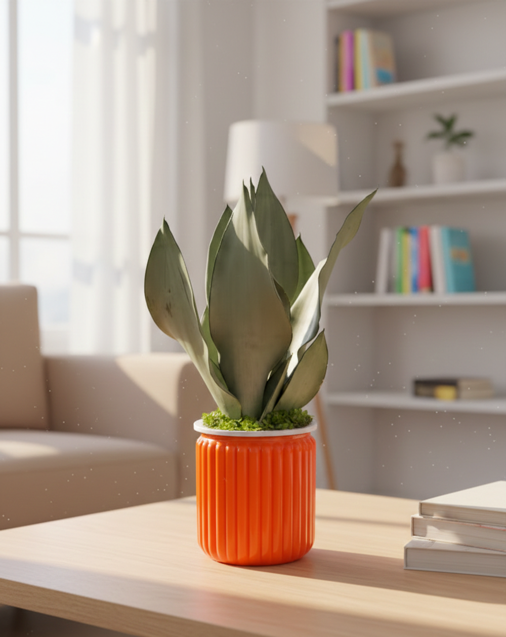 Сансевиерия Mini Forest д.12 горшок с автополивом